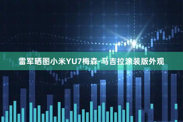 雷军晒图小米YU7梅森·马吉拉涂装版外观